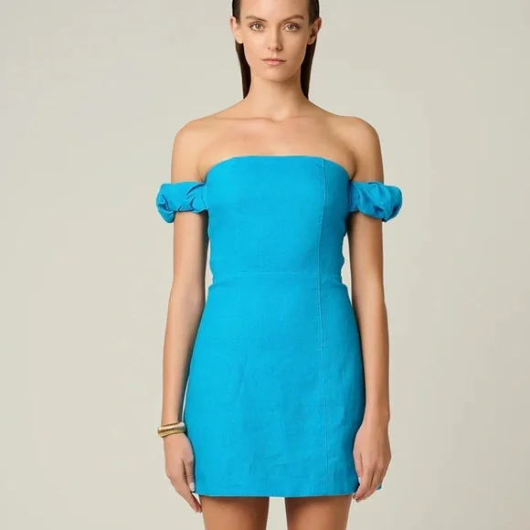 HEVRON Royal blue mini dress Size 2